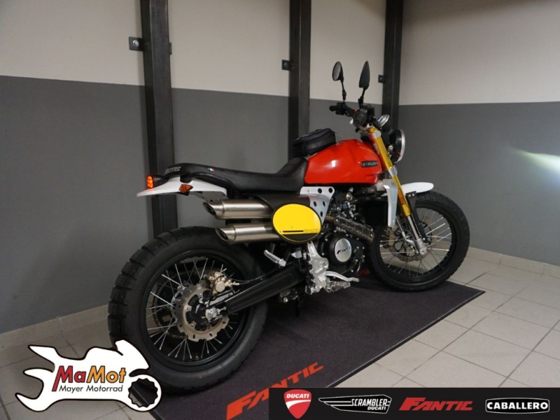 Fantic Caballero Scrambler 125 rot