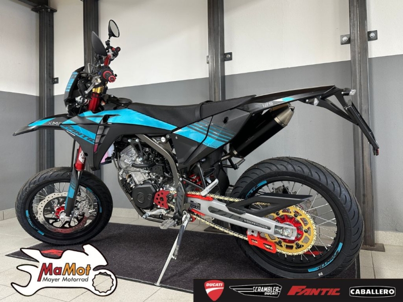 Fantic XMF 125 Competition azzuro