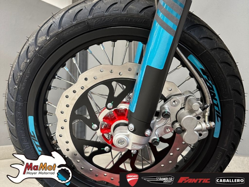 Fantic XMF 125 Competition azzuro