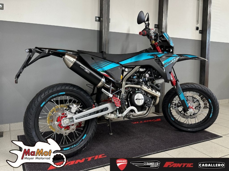 Fantic XMF 125 Competition azzuro