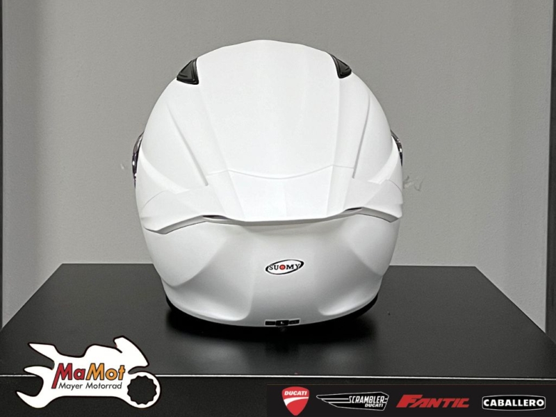 Integralhelm-Ducati Logo Weiß Unisex